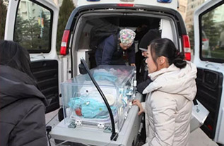 龙江县妇婴监护型护送